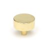 Polished Brass Kelso Cabinet Knob - 38mm (No Rose)