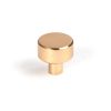 Polished Bronze Kelso Cabinet Knob - 25mm (No rose)