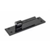 Black 35" Hook & Band Hinge - Cranked (pair)