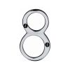 Heritage Brass Numeral 8 Face Fix 76mm (3") Polished Chrome finish