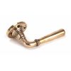 Polished Bronze Newbury Lever on Rose Set