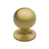 Heritage Brass Cabinet Knob Ball Design 25mm Satin Brass finish