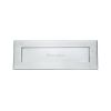 Heritage Brass Letterplate 14" x 4 1/2" Satin Chrome finish