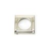 Polished Nickel Round Euro Escutcheon (Square)