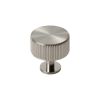 Lines Radio Knob  - Satin Nickel