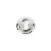 Polished Chrome Round Euro Escutcheon (Plain)