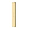 Heritage Brass Fingerplate 310mm Polished Brass finish