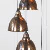 Burnished Brindley Cluster Pendant