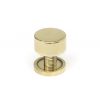 Aged Brass Kelso Cabinet Knob - 25mm (Plain)