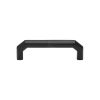 Black Iron Rustic Cabinet Pull Angular Design 96mm CTC