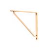 Polished Bronze Barton Shelf Bracket (200mm x 200mm)