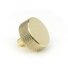 Polished Brass Brompton Cabinet Knob - 38mm (No rose)