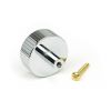 Polished Chrome Judd Cabinet Knob - 38mm (No rose)