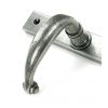 Pewter Cottage Slimline Lever Espag. Latch Set