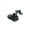 Iron Oval Pad Bolt Black