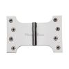 Heritage Brass Parliament Hinge Brass 4" x 4" x 6" Polished Chrome finish