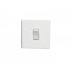 Eurolite Concealed 3mm 1 Gang Switch White