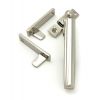 Polished Nickel Night-Vent Locking Art Deco Fastener