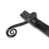 Black Monkeytail Slimline Lever Espag. Latch Set - RH