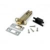 Polished Chrome 4" Heavy Duty Tubular Deadbolt