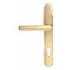 Polished Brass Art Deco Slimline Lever Espag. Lock Set