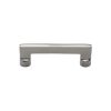 Heritage Brass Cabinet Pull Apollo Design 96mm CTC Polished Nickel Finish