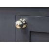 Polished Nickel Ball Cabinet Knob 39mm