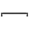 Heritage Brass Cabinet Pull Bauhaus Design 254mm CTC Matt Black Finish