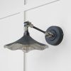 Smooth Nickel Flora Wall Light in Soot