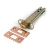 Polished Bronze 5" Heavy Duty Tubular Deadbolt