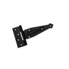 Decorative 6" Hinge Black