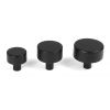 Matt Black Kelso Cabinet Knob - 25mm (No rose)