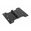 Black 4" x 3" x 5" Parliament Hinge (pair) ss