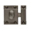 Heritage Brass Cupboard Latch with Oval Turn Matt Bronze Finish