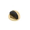 Half Moon Door Stopper Polished Brass