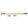 Heritage Brass Casement Window Stay Ball Design 12 Unlacquered Brass finish