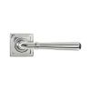 Polished Marine SS (316) Newbury Lever on Rose Set (Square) - Unsprung