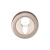 Sorrento Euro Profile Cylinder Escutcheon Satin Nickel finish