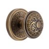 Heritage Brass Mortice Knob on Rose Aydon Design Antique Brass finish