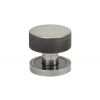 Pewter Brompton Mortice/Rim Knob Set (Plain)