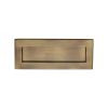 Heritage Brass Letterplate 10" x 4" Antique Brass finish