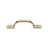 Heritage Brass Pull Handle Russell Design 102mm Satin Brass Finish