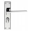 Serozzetta Equi Lever On Wc Backplate - Polished Chrome