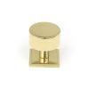 Polished Brass Kelso Cabinet Knob - 32mm (Square)