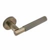 Eclipse 63245 - Linear Insignia Lever On Rose - Antique Bronze