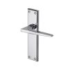 Sorrento Door Handle Lever Latch Swift Design Polished Chrome finish