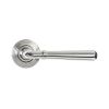 Polished Marine SS (316) Newbury Lever on Rose Set (Beehive)