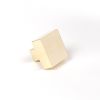 Polished Brass Albers Cabinet Knob - 30mm