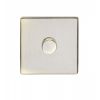 Eurolite Concealed 3mm 1 Gang Dimmer Antique Brass