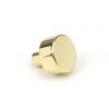 Polished Brass Kelso Cabinet Knob - 25mm (No Rose)